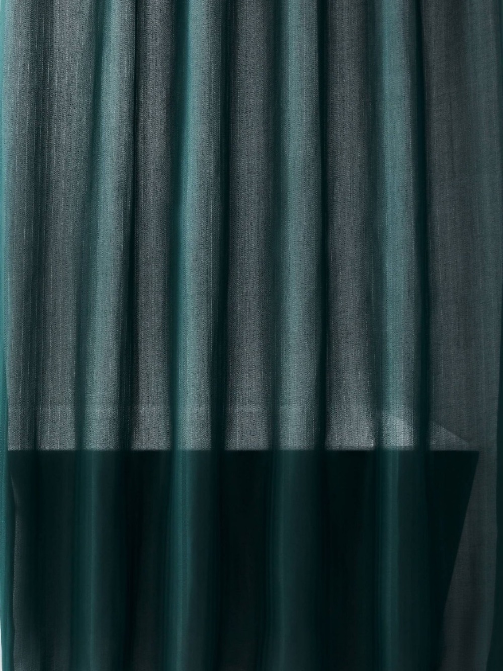 Room Essentials Teal Sheer Curtain Panel